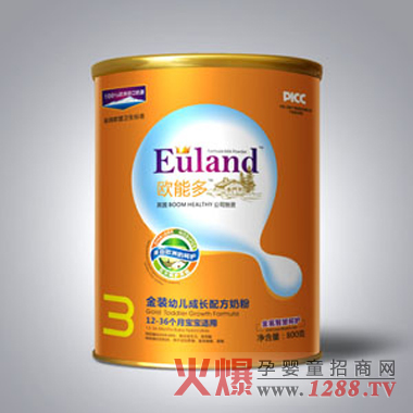 歐能多金裝系列聽裝3段幼兒配方奶粉