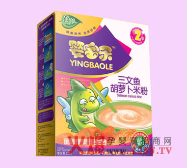 嬰寶樂(lè)三文魚(yú)胡蘿卜米粉