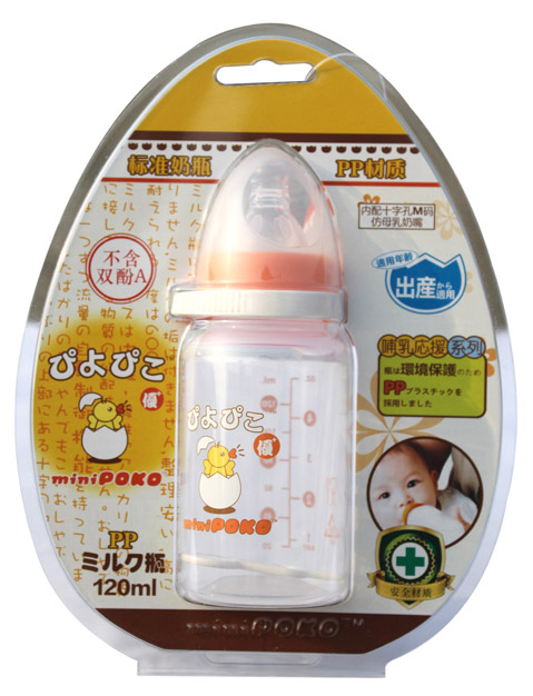 POKO牌PP標準奶瓶120ml