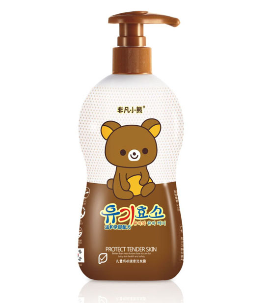 非凡小熊兒童有機(jī)健康洗發(fā)露