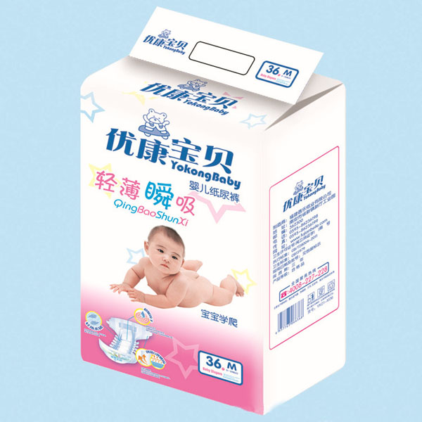 優(yōu)康寶貝輕薄瞬吸紙尿褲M(mǎn)36片