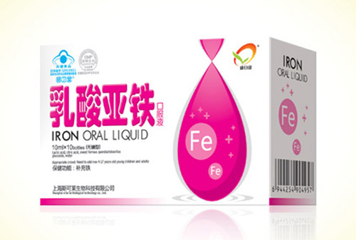 康日欣乳酸亞鐵口服液