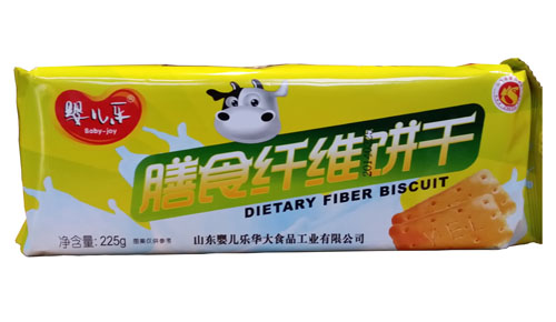 嬰兒樂(lè)膳食纖維餅干225g