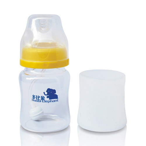 多比象無(wú)手柄嬰兒奶瓶黃色