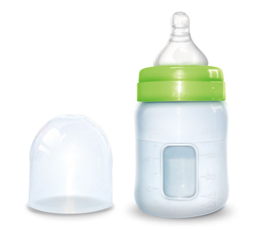 Babykin(貝沁)全硅膠奶瓶160ML