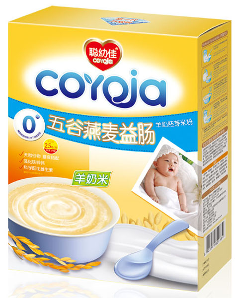 聰幼佳五谷燕麥益腸羊奶胚芽米粉