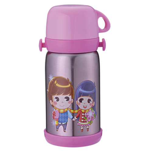 天使貝貝兒童不銹鋼水壺