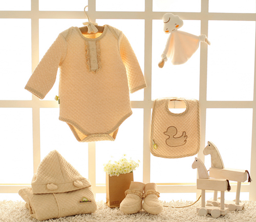 棉果果信封領哈衣