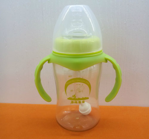 苗哺專家7安寬口弧形雙耳PPSU高級奶瓶
