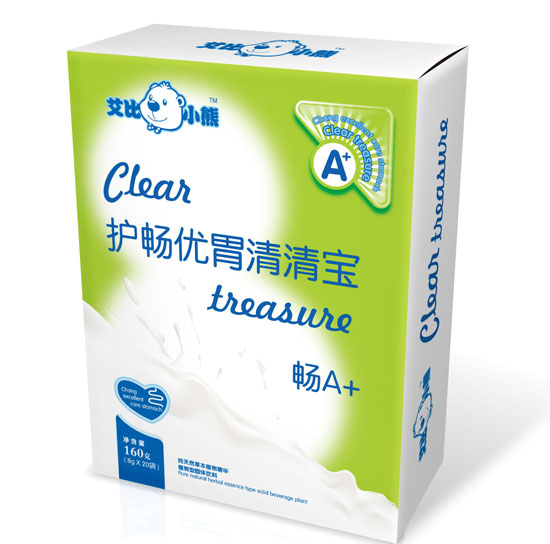 艾比小熊護暢優(yōu)胃清清寶盒裝