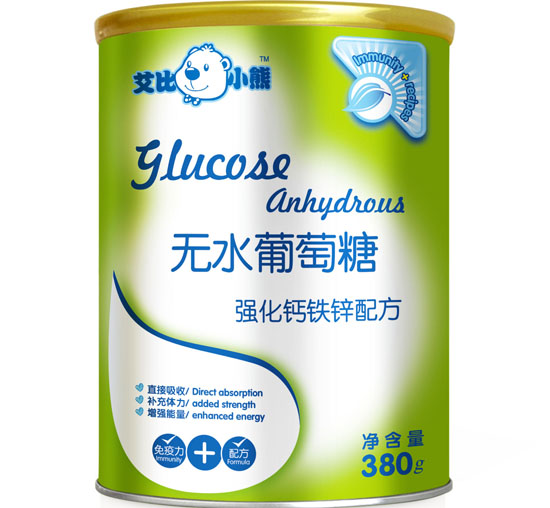 艾比小熊強化鈣鐵鋅無水葡萄糖聽裝