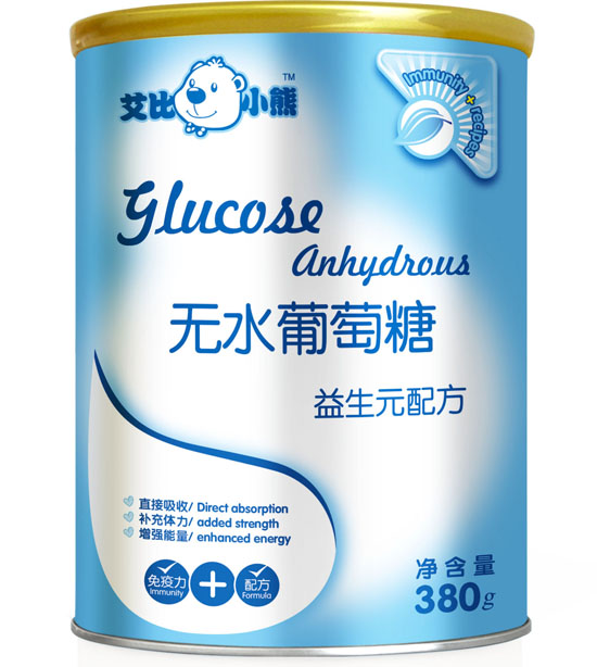 艾比小熊益生元配方無(wú)水葡萄糖聽裝