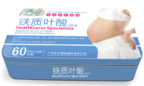 嬰童貝健鐵質葉酸軟膠囊