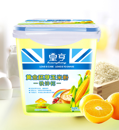 皇亨鐵鋅鈣黃金胚芽玉米粉