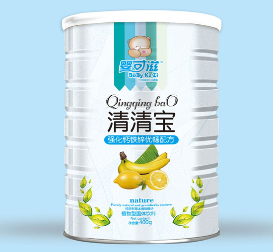 嬰可滋強化鈣鐵鋅優(yōu)暢清清寶聽裝