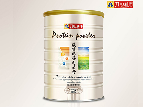 開心利康鐵鋅鈣蛋白質粉1050g