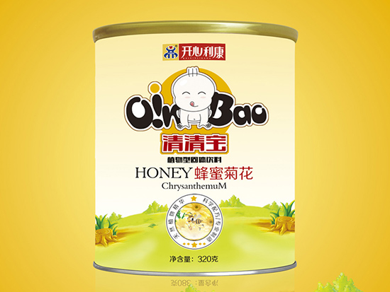 開心利康蜂蜜菊花清清寶聽裝