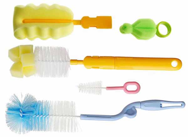 萌多多多功能海綿奶瓶刷