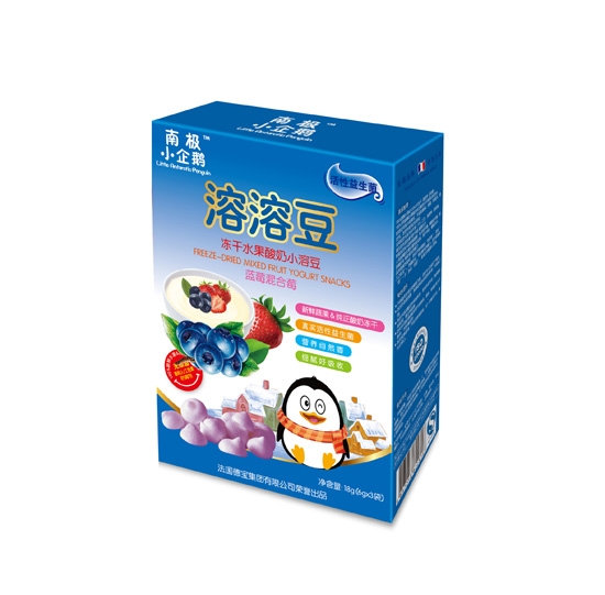 南極小企鵝藍莓混合莓溶溶豆