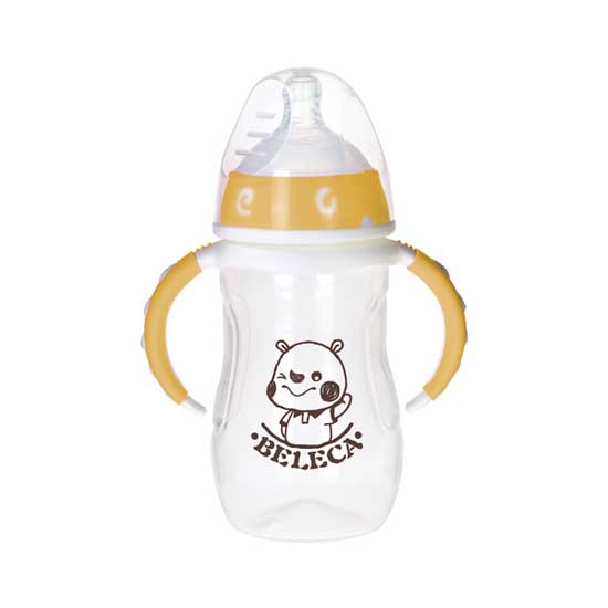 貝樂嘉PP奶瓶240ML(黃色)