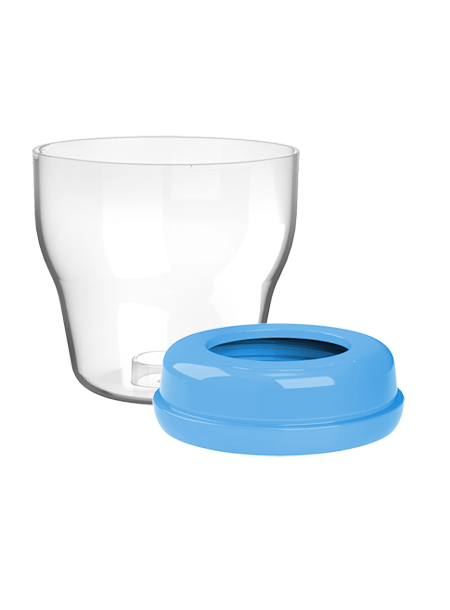 伊斯卡爾寬口徑奶瓶旋蓋組合(藍(lán))