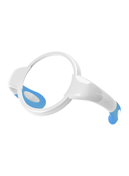 伊斯卡爾寬口徑奶瓶手柄(藍(lán))