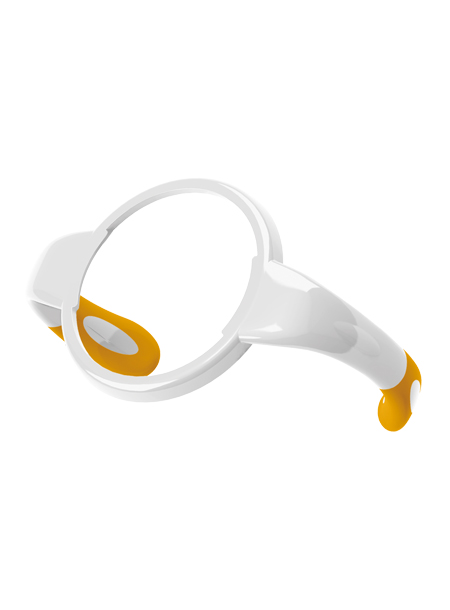 伊斯卡爾寬口徑奶瓶手柄(黃)