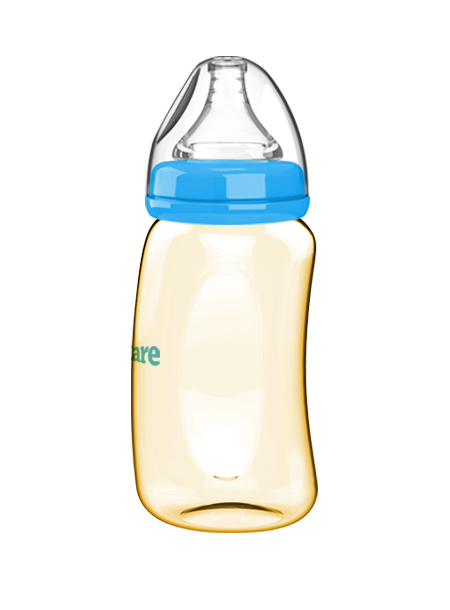 伊斯卡爾260mlPPSU企鵝哺乳瓶(藍)