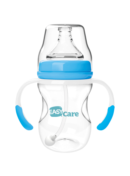 伊斯卡爾160mlPP自動寬口徑奶瓶(藍(lán))