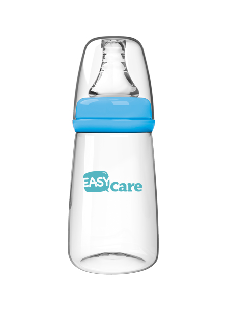 伊斯卡爾160mlPP標準口徑奶瓶(藍)