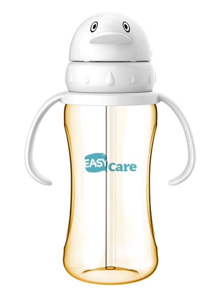 伊斯卡爾320ml PPSU企鵝吸管杯