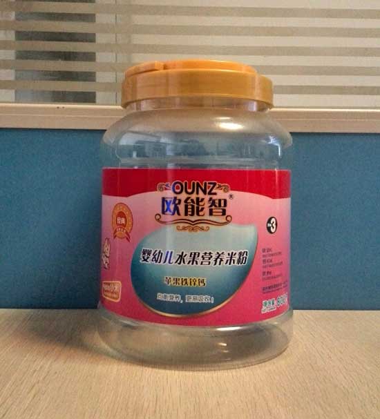 歐能智3段蘋果鐵鋅鈣營養(yǎng)米粉