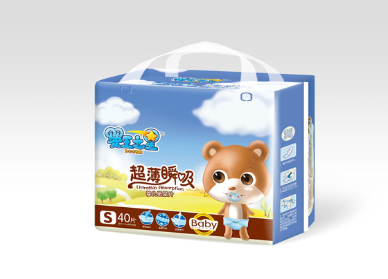 嬰王之星超薄瞬吸紙尿片S