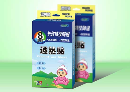 金達(dá)瑞健退熱貼8貼