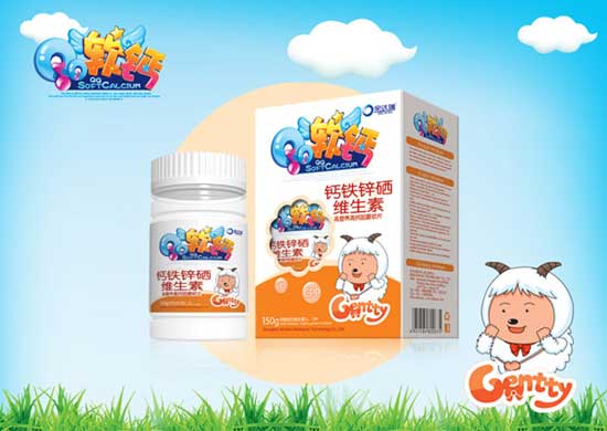 金達瑞鈣鐵鋅硒維生素軟鈣