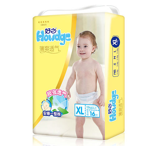 好之薄爽透氣嬰兒紙尿褲XL碼16片