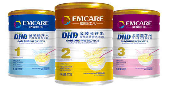 益美佳兒金裝胚芽米營養(yǎng)米粉組合聽裝