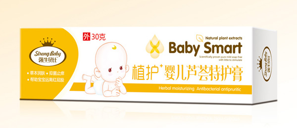 強(qiáng)生貝比嬰兒蘆薈特護(hù)膏