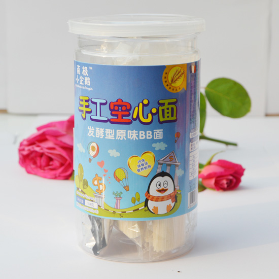南極小企鵝原味空心面