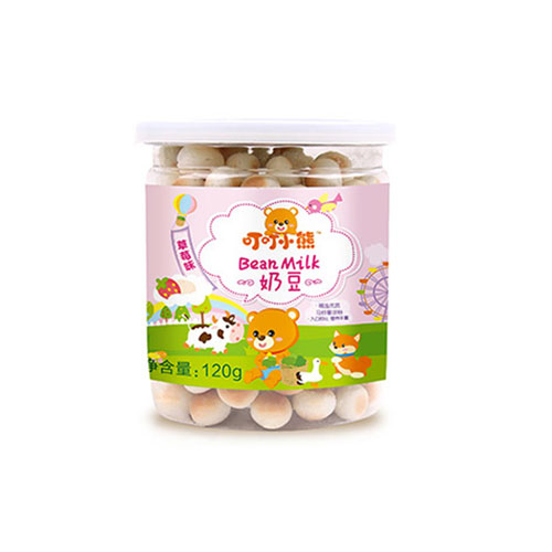 叮叮小熊奶豆-草莓味