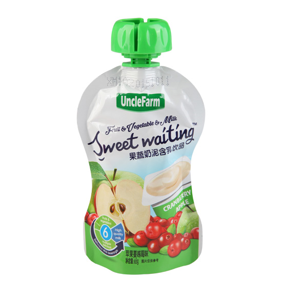 農(nóng)場(chǎng)大叔蘋(píng)果蔓越莓味果泥