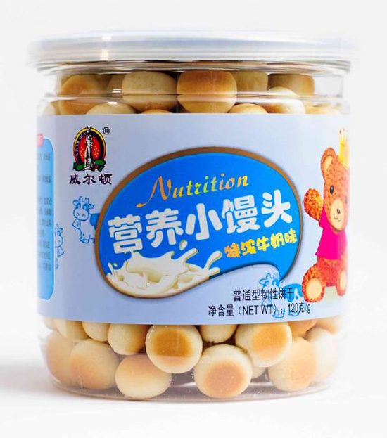 威爾頓120g特濃牛奶味小饅頭