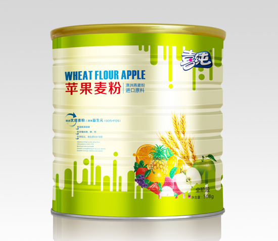 喜純蘋果麥粉