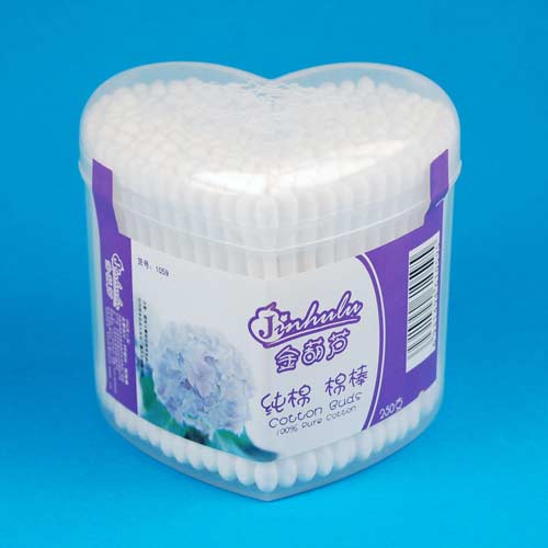 金葫蘆塑料棒棉簽250支心形