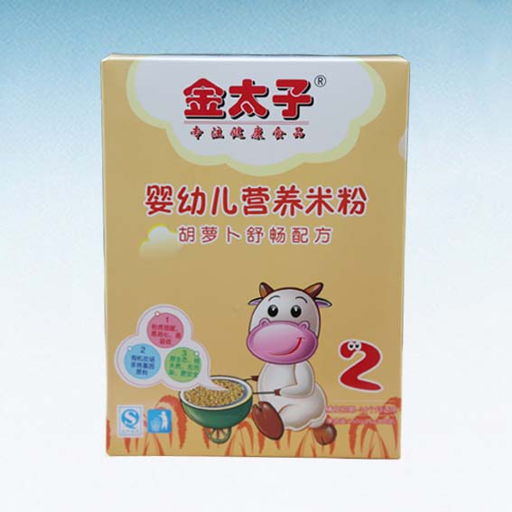 金太子?jì)胗變籂I(yíng)養(yǎng)米粉(胡蘿卜舒暢配方)