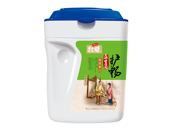 牡愛益生菌護暢米粉-乳清蛋白 桶裝