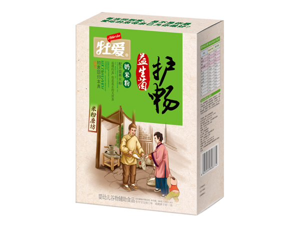 牡愛益生菌護暢奶米粉