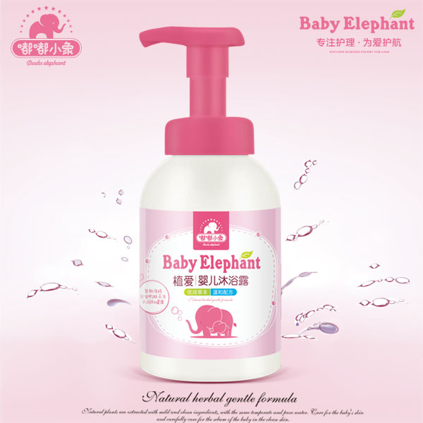 嘟嘟小象植愛嬰兒沐浴露300ml.jpg 嘟嘟小象植愛嬰兒沐浴露300ml.jpg