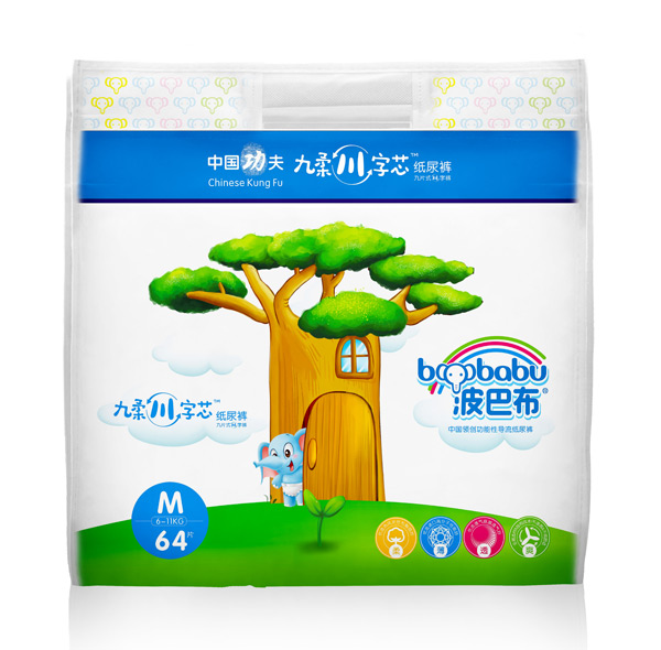 波巴布九柔川字芯紙尿褲M64片.jpg 波巴布九柔川字芯紙尿褲M64片.jpg