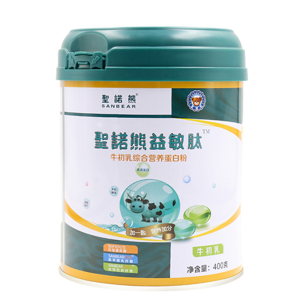 圣諾熊益敏肽牛初乳綜合營養(yǎng)蛋白粉400g.jpg 圣諾熊益敏肽牛初乳綜合營養(yǎng)蛋白粉400g.jpg